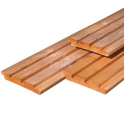 JWOODS Triple profiel plank 2,2x14x240 cm, naturel