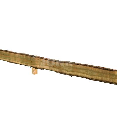 Douglas fijnbezaagd schaaldeel, 1,9 x 15-25 x 400 cm., onbehandeld