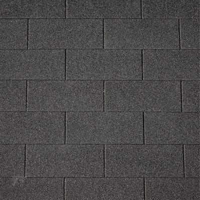 Dakshingles recht zwart - pak 3 m²