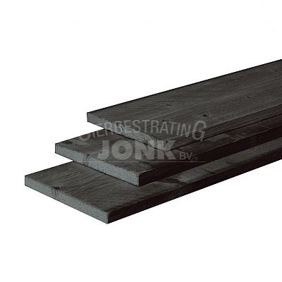 operatie Prooi schuintrekken JWOODS Fijnbezaagde Plank 2,2x20x300 cm, Zwart gedompeld - Sierbestrating  Jonk B.V.