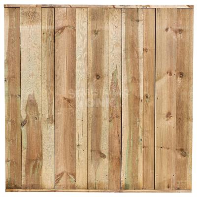 Tuinscherm Losser, fijnbezaagd geïmpregneerd grenen, 11-planks, 180x180 cm