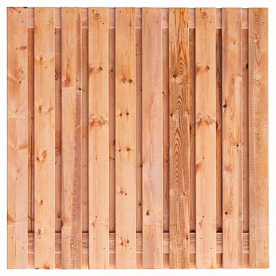 Tuinscherm Casablanca, geschaafd geïmpregneerd Red Class hout, 21-planks, 180x180 cm