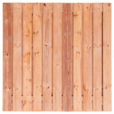 Tuinscherm Agadir, geschaafd geïmpregneerd Red Class hout, 21-planks, 180x180 cm