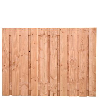 Tuinscherm Zwarte Woud , geschaafd onbehandeld Douglas hout, 21-planks, 180x130 cm