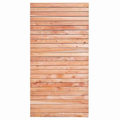 Rhombus scherm Klagenfurt, geschaafd onbehandeld Douglashout, 30-planks, 90x180 cm