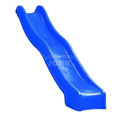 Kunststof glijbaan blauw 250 cm, geschikt voor een platformhoogte van 120 cm
