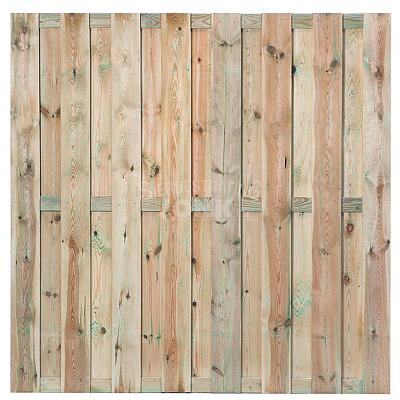 Tuinscherm Uden geschaafd geïmpregneerd grenen 18-planks, 180x180 cm