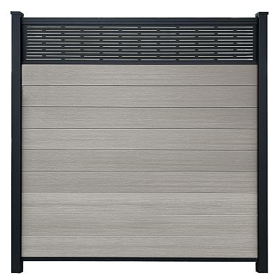 composiet schutting paal onderhoudsvriendelijk tuinafscheiding scherm afscheiding