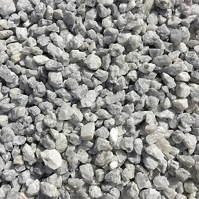 Noors wit split grind modern oprit gravel halfverharding marmer