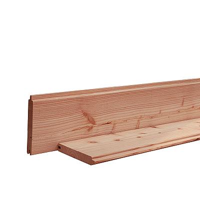 Douglas blokhutprofiel onbehandeld geschaafd 2,8x19,5x400 cm