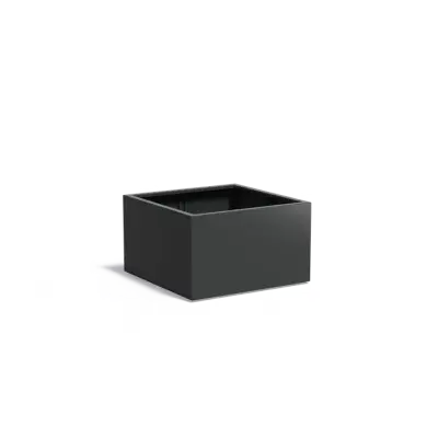 Plantenbak Carrez met bodem aluminium 100x100x60 cm