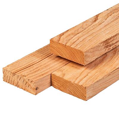 JWOODS Fijnbezaagde Gording 5x15x400 cm, naturel badding ringbalk Douglas