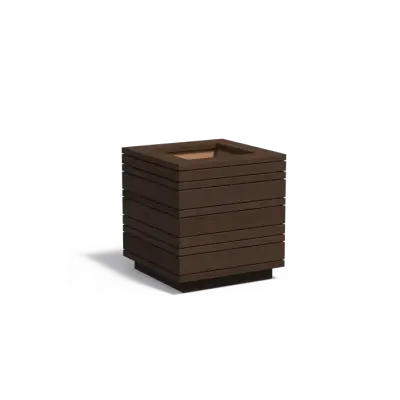 Plantenbak Bandu bamboe 80x80x85 cm