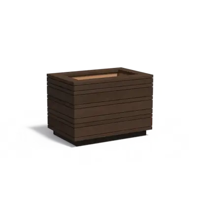 Plantenbak Bandu bamboe 120x80x85 cm