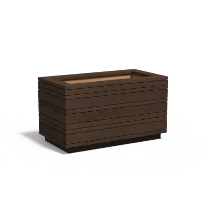Plantenbak Bandu bamboe 150x80x85 cm
