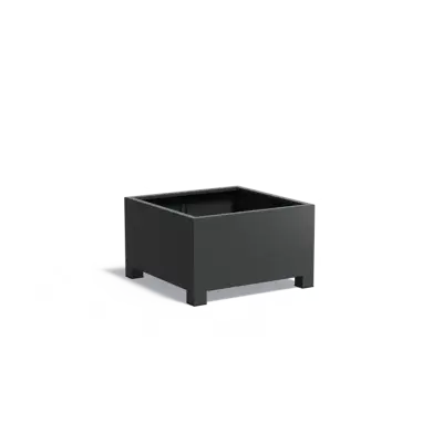 Plantenbak Carrez met poten aluminium 100x100x60 cm