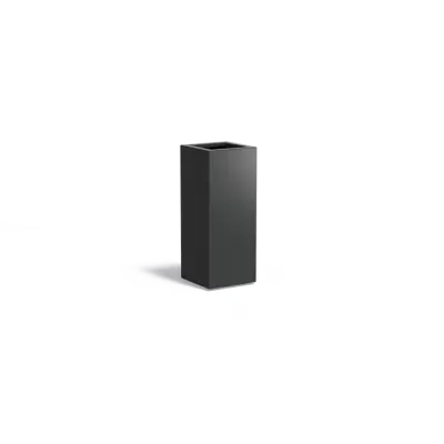 Plantenbak Carrez met bodem aluminium 40x40x100 cm