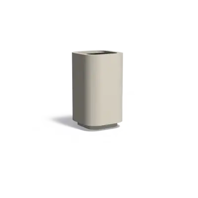 Plantenbak Rohin aluminium 70x70x120 cm