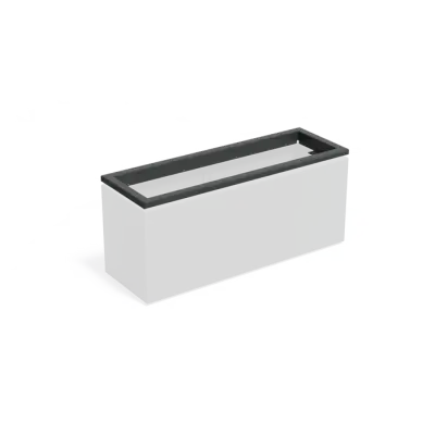 Carrez in-lite Ready aluminium opzetrand voor verlichtng 150X50x9,1 cm