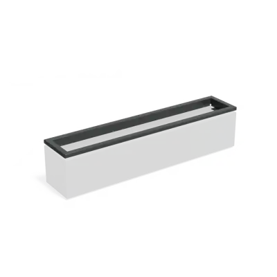 Carrez in-lite Ready aluminium opzetrand voor verlichtng 200x40x9,1 cm