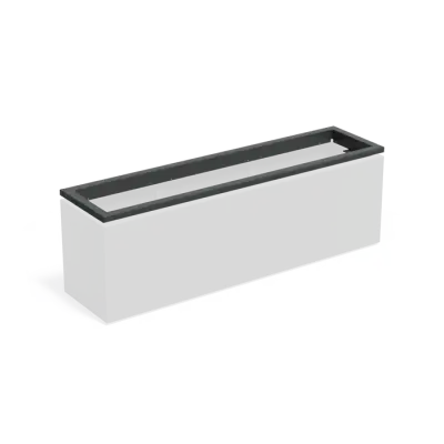 Carrez in-lite Ready aluminium opzetrand voor verlichtng 200x50x9,1 cm
