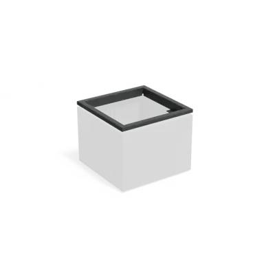 Carrez in-lite Ready aluminium opzetrand voor verlichtng 80x80x9,1 cm