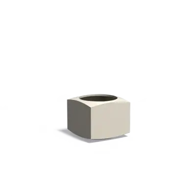 Plantenbak Nooa aluminium 60x60x50 cm
