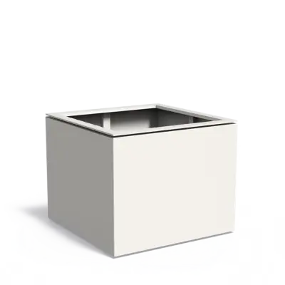Plantenbak Domus aluminium 98x98x80 cm
