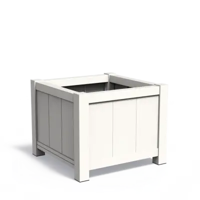 Plantenbak York aluminium 100x100x80 cm