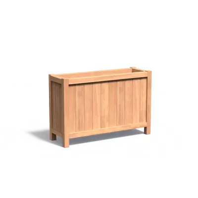 Plantenbak Valencia hardhout 120x40x80 cm