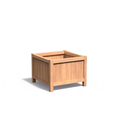 Plantenbak Valencia hardhout 80x80x60 cm