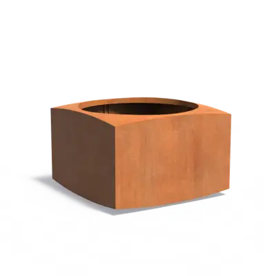 Plantenbak Nooa cortenstaal 120x120x80 cm