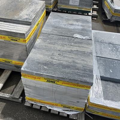 Patio Siertegel terrastegel bestrating gecoat onderhoudsvrij strak met facet
