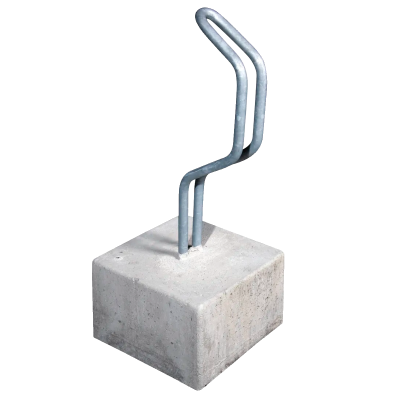 rijwiel standaard fietsbeugel fiets met voet parkeren grijs dirksen