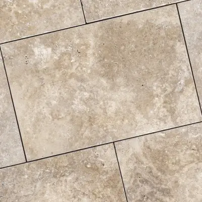Travertin terrastegels tuin natuursteen travertino buiten tegels honed antique natuursteen