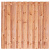 JWOODS Tuinscherm Red Wood 19-planks 180x180 cm Geschaafd