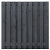 Tuinscherm Koblenz zwart gespoten geschaafd grenen 19-planks 180x180 cm