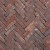 Gebakken Actieklinkers Waalformaat 20x4,8x6 cm Oud Volendam (nog 22,44 m2 in voorraad Edam)