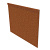 Stalen Kantopsluiting Corten Staal Geplet 230x0.2x15 cm