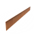 Stalen Kantopsluiting Corten Staal Geplet 230x0.2x15 cm