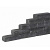 Pilestone Line 40x15x10 cm Coal