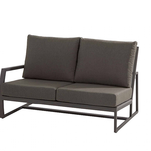 <h1><strong>New Mauritius hoekbank + Center</strong></h1><p><strong>Deze loungeset is te bezichtigen in onze showroom te Zwanenburg.</strong><br /><br />De New Mauritius loungeset van Taste 4SO heeft een extreem hoog zitcomfort door de heerlijke hoge rug en geeft je terras een moderne frisse look. De Mauritius loungeset is gemaakt van weerbestendige materialen en is onderhoudsarm. Doordat er onder het zitvlak textileen gespannen is, zit je extra comfortabel en kun je heerlijk ontspannen in je tuin!</p><p>De New Mauritius hoekbank is modulair, waardoor je zelf je ideale opstelling kunt samenstellen. De center module, kan zowel links als rechts worden geplaatst afhankelijk van je ruimte.</p><h4><strong>NEW Mauritius modulair hoekelement incl. 3 kussens</strong></h4><p>Afmetingen: 87 × 87 × 92 cm (LxBxH)<br />Zithoogte: 43 cm<br />Zitdiepte: 48 cm<br />Materiaal: Aluminium, Textileen<br />Kleur: Antraciet,</p><h4><strong>NEW 2 x Mauritius modulair 2.5-zits element, 1 met armleuning links, 1 met armleuning rechts</strong></h4><p>Afmetingen: 87 × 145 × 92 cm (LxBxH)<br />Zithoogte: 43 cm<br />Zitdiepte: 48 cm<br />Armhoogte: 78 cm<br />Materiaal: Aluminium, Textileen<br />Kleur: Antraciet</p><h4><strong>NEW Mauritius modulair tussenelement incl. 2 kussens</strong></h4><p>Afmetingen: 87 × 70 × 92 cm (LxBxH)<br />Zithoogte: 43 cm<br />Zitdiepte: 48 cm<br />Materiaal: Aluminium, Textileen<br />Kleur: Antraciet</p>