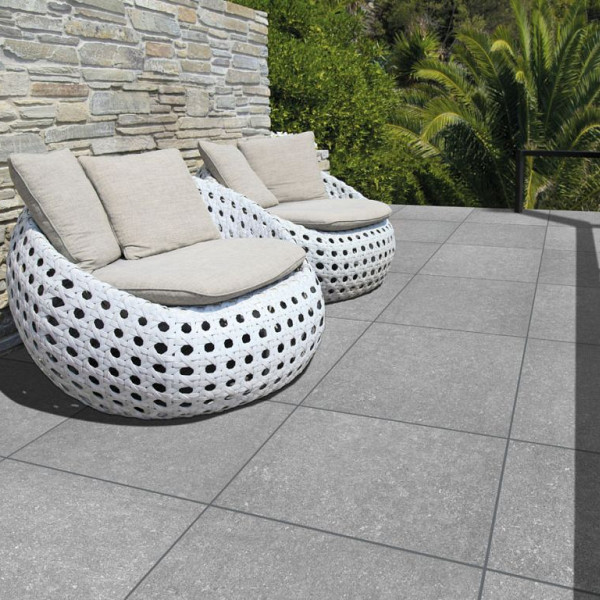 Restpartij Schagen: 14m2 GeoCeramica® Entrée 60x60x4 cm BB Stone Light Grey