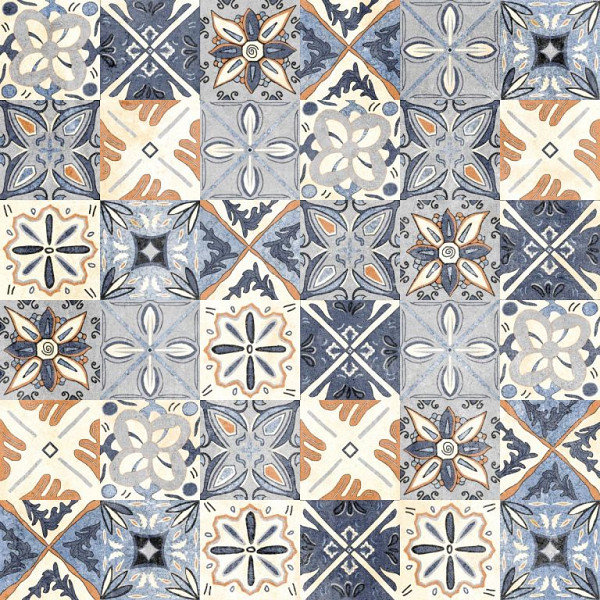 GeoCeramica 60x60x4 cm DueDecora Multicolor