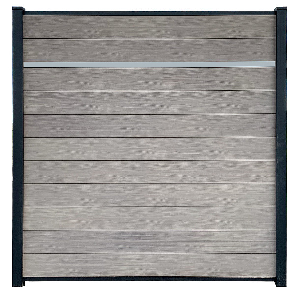 NeoFence incl. 1 decolijst Alu 180x183 cm Oak (momenteel niet voorradig)
