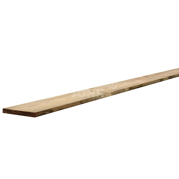 <h2><strong>Grenen plank geschaafd</strong></h2><h3>De geschaafde grenen plank is een leuke tuinplank om een schutting mee te maken. De plank is groen geïmpregneerd en heeft rechte hoeken. De afmeting van de plank is 2 x 20 x 180 cm.</h3>