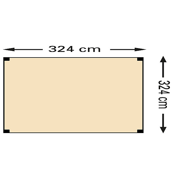 <h2><strong>Douglas houtpakket t.b.v. harmonicadoek</strong></h2><h3>De schaduwpergola wordt gemaakt van kleurloos geïmpregneerd douglashout. De afmeting 324 x 324 cm., wordt met 4 staanders geleverd van 240 cm lang.<br /><br />Het houtpakket bestaat uit:</h3><ul>	<li>	<h3>Douglas staanders, 12x12 cm.</h3>	</li>	<li>	<h3>Douglas liggers, 12x12 cm.</h3>	</li>	<li>	<h3>Douglas schoren 4,5x12 cm.</h3>	</li>	<li>	<h3>Bevestigingsmateriaal (verzinkt staal)</h3>	</li>	<li>	<h3>Opbouwbeschrijving</h3>	</li></ul>