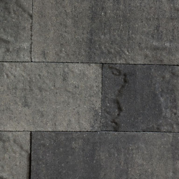 Restpartij Zwanenburg: ca. 46 stuks Pallatico Blocks 60x15x15 cm Nero/Grey