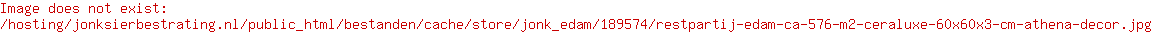 Restpartij Edam: ca. 57,6 m2 CeraLuxe 60x60x3 cm Athena Decor