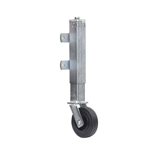 Steunwiel tbv houten poort geveerd 38 cm